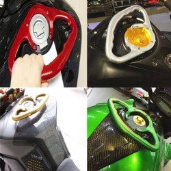 Motorcycle hand grip for passenger - for SuzukiHand Grips & End