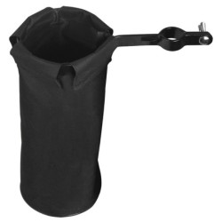 Cylindrical drum stick bag - adjustable - with aluminum alloy clamp for drum standDrums