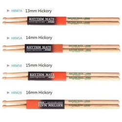 Rhythm Mate - drum sticks - 5A / 5B / 2B / 7A - hickory / maple woodDrums