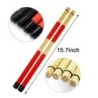 Drum sticks - wooden rods - with storage bag - jazz effect - 2 pairsDrums