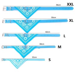 Adjustable collar with scarf - for dogs / cats / petsAnimals & Pets