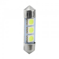 36mm LED 5050 car bulb 12V 0.9W - 10 piecesLED