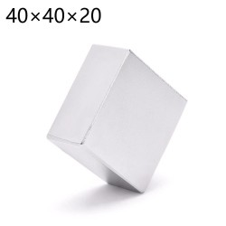 N52 - neodymium magnet - strong - cuboid - 40 * 40 * 20mmN52