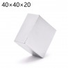 N52 - neodymium magnet - strong - cuboid - 40 * 40 * 20mmN52