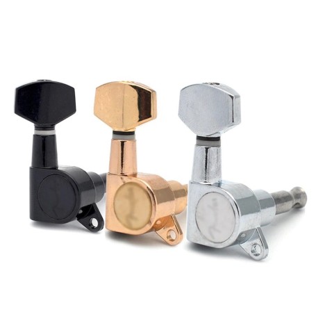 Guitar tuning pegs - machine head - left / right - 6 piecesGuitars