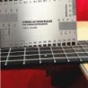 Guitar measuring ruler - string conversion chart - stainless steelGuitars