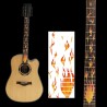 Guitar fretboard sticker - ultra thinGuitars