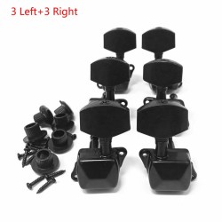 Guitar string tuning pegs - metal - semi-closed button headsGuitars