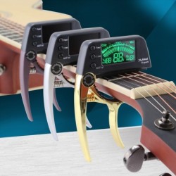 Guitar capo / tuner - quick change clipGuitars