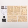 Wooden building blocks - self assembly - movable steam train / car / jeep / truckConstruction