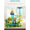 Marble race - with light - electric maze ball - building blocks - Jurassic dinosaur park / jungle world - toyPuzzles & Games