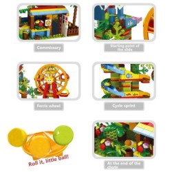 Playground - marble path / ferris wheel - building blocks - toyPuzzles & Games