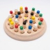 Memory matchstick - chess game board - educational toy - woodenWooden