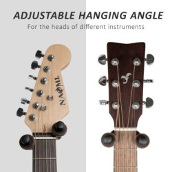 Guitar hanger - hook - adjustable - wall mountedGuitars