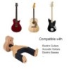 Guitar hanger - hook - with auto lock - wall mountedGuitars