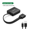 UGREEN - active HDMI to VGA adapter - with 3.5mm audio jack - 1080PCables