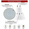 LED plant grow light - bulb - hydroponic - full spectrum - E27 / E14 / GU10 / MR16 / B22 - 220V - 3W / 4W / 5WGrow Lights