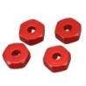 Aluminum combiner wheel - hub hex adapter - 12mm - for Wltoys 144001 1/14 RC carR/C car