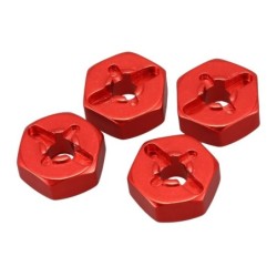 Aluminum combiner wheel - hub hex adapter - 12mm - for Wltoys 144001 1/14 RC carR/C car