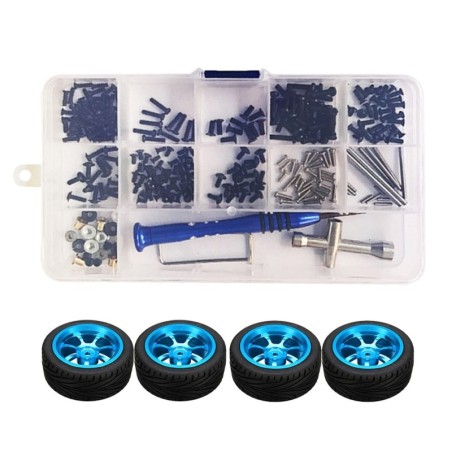 Screws / nuts / tires / wrenches - for Wltoys 1/14 144001 RC car - 320 piecesR/C car