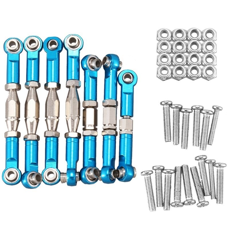 Metal linkage servo - pull rod steering tie rod set - for WLtoys 144001 1/14 RC carsR/C car
