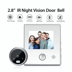 Doorbell - with camera - IR night vision - intercomSecurity cameras