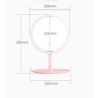 Makeup mirror - LED light - adjustable - touch control - dimmer - USBMake-Up