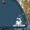 Baby On Board - car stickerStickers