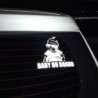 Baby On Board - car stickerStickers