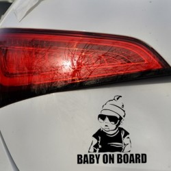Baby On Board - car stickerStickers