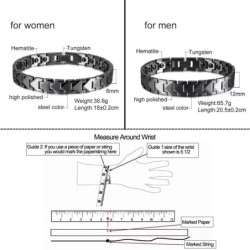 Tungsten magnetic bracelet - health energy - unisexBracelets