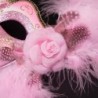 Venetian eye mask - with feathers / glitter - for Halloween / masqueradesMasks