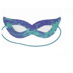 Sexy sequin eye mask - fox / cat eyes - for Halloween / masqueradesMasks