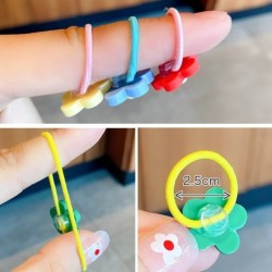 Hair elastics - animals / flowers / fruits shaped - 20 / 30 / 40 piecesHair clips