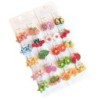 Hair elastics - animals / flowers / fruits shaped - 20 / 30 / 40 piecesHair clips