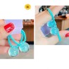 Hair elastics - with starry ball - 2 piecesHair clips
