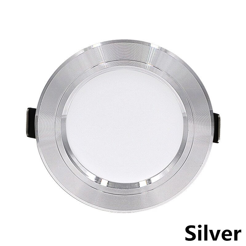 LED ceiling light - recessed round lamp - 5W / 9W / 12W / 15W / 18W - AC 220V-240V - 10 piecesCeiling lights