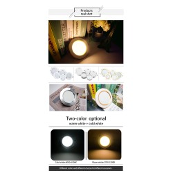 LED ceiling light - recessed round lamp - 5W / 9W / 12W / 15W / 18W - AC 220V-240V - 10 piecesCeiling lights