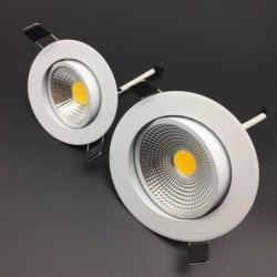 Ceiling LED light - recessed - dimmable - 5W / 7W / 9W / 12WSpotlights