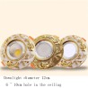American style - luxurious gold ceiling lamp - spot light - recessed - dimmable - COB - LED - 3W / 5W / 7WSpotlights