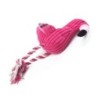 Dog / cat training toy - chew / teeth cleaning - cotton rope - pink flamingoToys