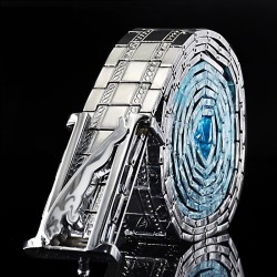 Luxurious stainless steel belt - punk style - buckle with pantherBelts