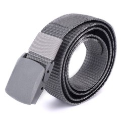 Anti theft belt - with hidden zipper - unisex - 120cmBelts