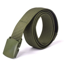 Anti theft belt - with hidden zipper - unisex - 120cmBelts