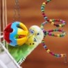 Toys for birds / parrots - cage - swing - hanging bridge - wooden beads - 10 piecesBirds