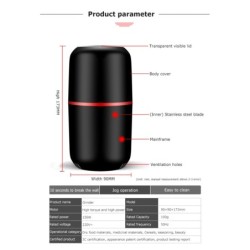 Electric coffee / herbs grinder - adjustable - 29000 Rev - 120 gramMills - Grinders