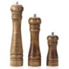 Wooden salt / pepper / herbs grinder - adjustable coarseness - ceramic rotorMills - Grinders
