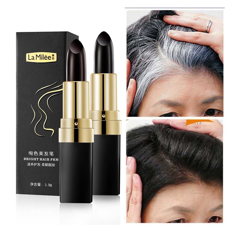 Temporary fix for grey hair - hair dye stickHair dye