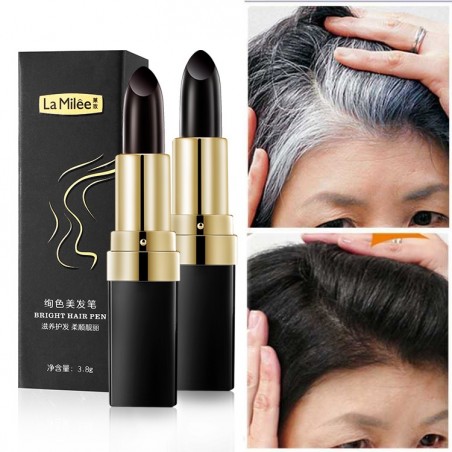 Temporary fix for grey hair - hair dye stickHair dye