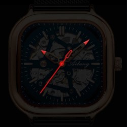 Skeleton Design - Black Technology - automatic men's watch - waterproofWatches
